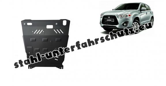 Unterfahrschutz für Motor und Getriebe aus Stahl für  Mitsubishi ASX