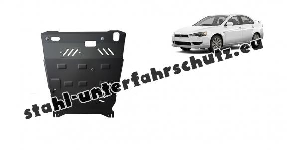 Unterfahrschutz für Motor und Getriebe aus Stahl für  Mitsubishi Lancer