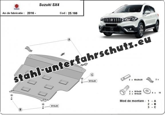 Unterfahrschutz für Motor der Marke Suzuki SX4