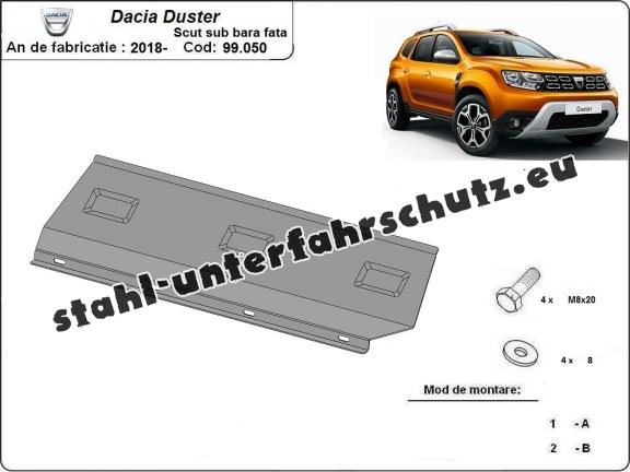 Stahlstoßfänger für Dacia Duster