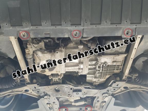 Unterfahrschutz für Motor der Marke Mercedes CLA X117