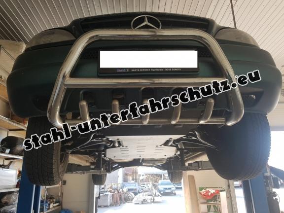 Unterfahrschutz für Motor der Marke Mercedes ML W163