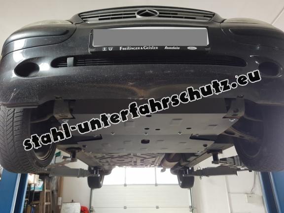 Unterfahrschutz für Motor und Getriebe aus Stahl für  Mercedes Vaneo W414