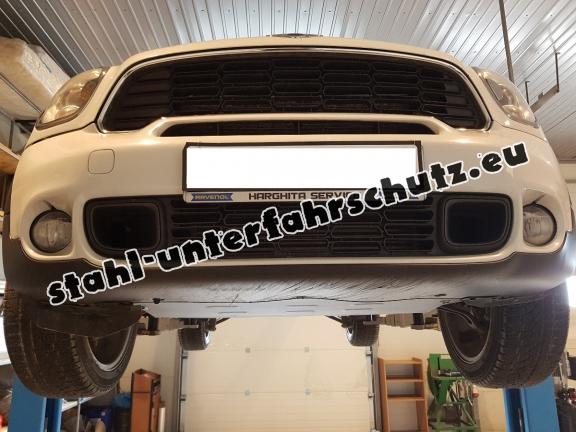 Unterfahrschutz für Motor und Getriebe aus Stahl für Mini Countryman R60