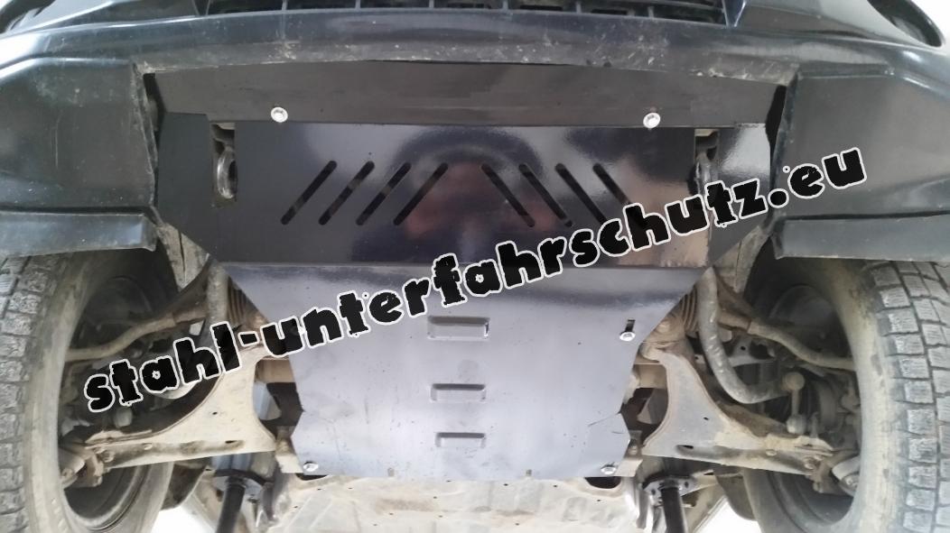 Unterfahrschutz für Motor und kühler aus Stahl für Mitsubishi Pajero 4  (V80, V90)