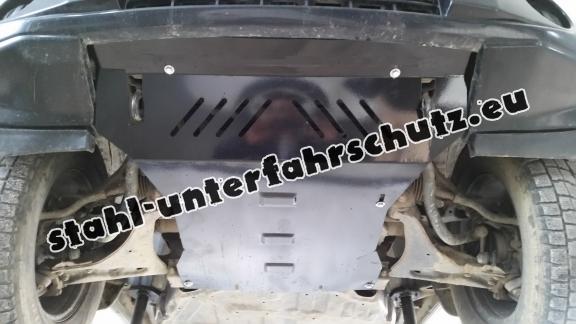 Unterfahrschutz für Motor und  kühler aus Stahl für  Mitsubishi Pajero 4 (V80, V90)