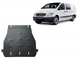 Stahl Getriebe Schutz für Mercedes Vito W639 - 2.2 D 4x2