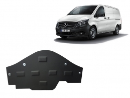 Unterfahrschutz aus Stahl für Stop&Go system Mercedes Vito W447, 4x2, 1.6 D
