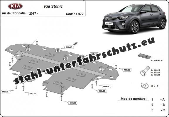 Unterfahrschutz für Motor der Marke Kia Stonic