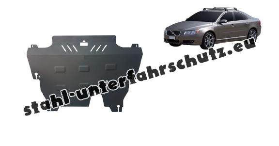 Unterfahrschutz für Motor und Getriebe aus Stahl für  Volvo S80