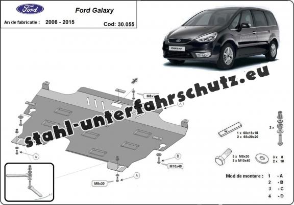 Unterfahrschutz für Motor der Marke Ford Galaxy 2