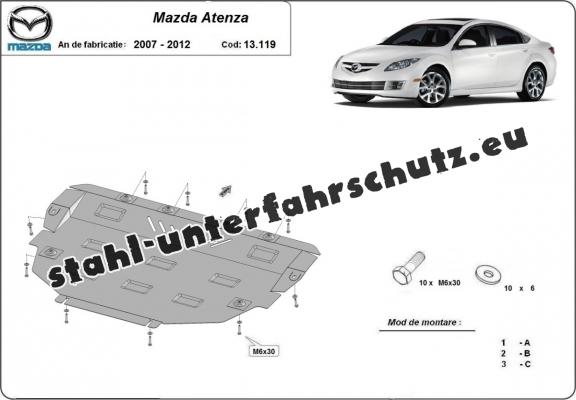 Unterfahrschutz für Motor der Marke Mazda Atenza