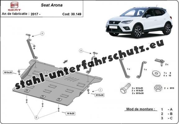 Unterfahrschutz für Motor der Marke Seat Arona Arona