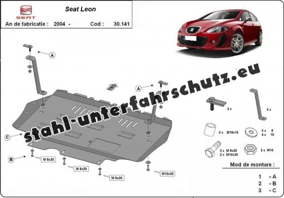 Unterfahrschutz für Motor der Marke Seat Leon 2