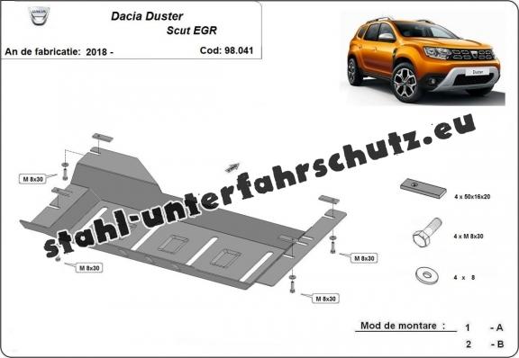 Stahlschutz für EGR, system STOP&GO der Marke  Dacia Duster