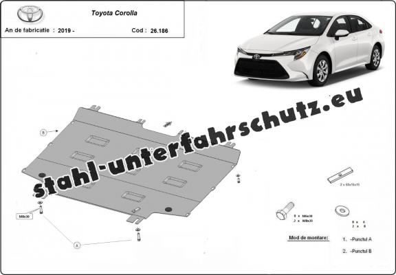 Unterfahrschutz für Motor der Marke Toyota Corolla