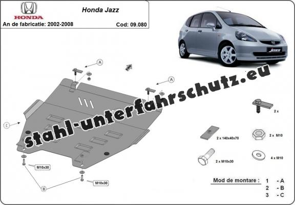 Unterfahrschutz für Motor der Marke Honda Jazz