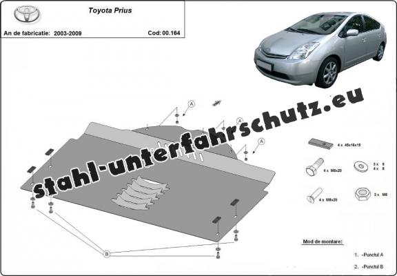 Unterfahrschutz für Katalysator/cat lock der Marke Toyota Prius