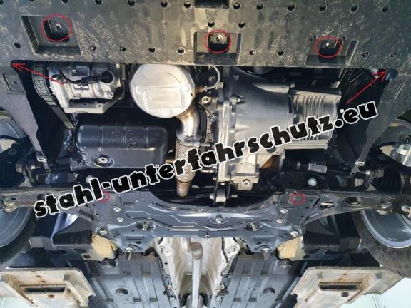 Unterfahrschutz für Motor der Marke Opel Corsa F