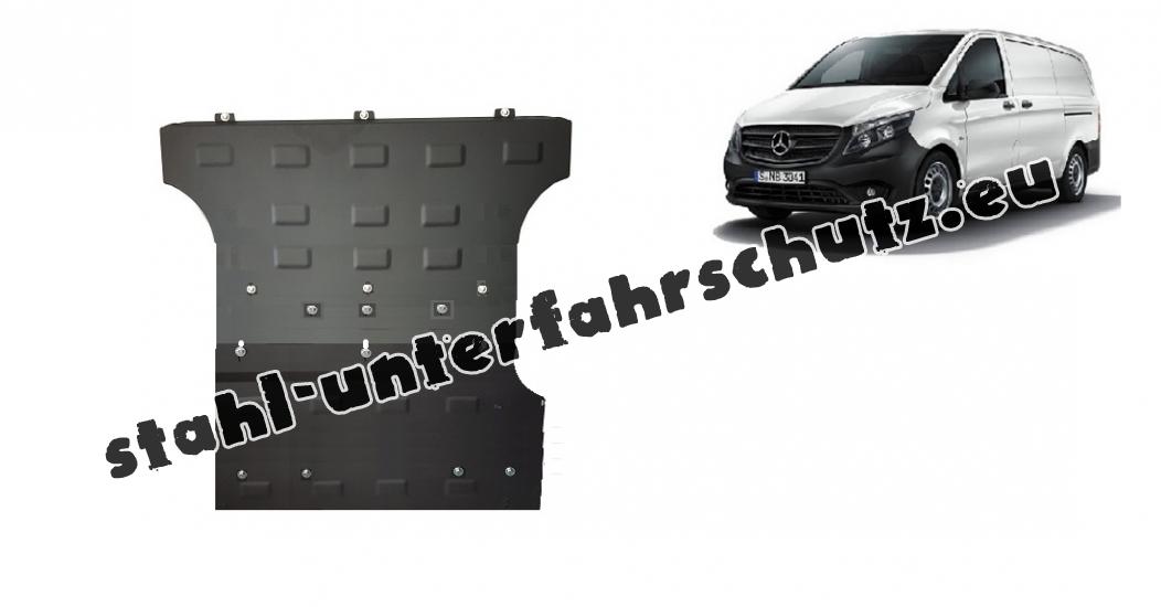 Unterbodenfahrschutz für Motor und Getriebe des Mercedes-Benz V