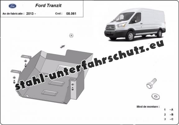 Stahlschutz für AdBluetank der Marke Ford Transit