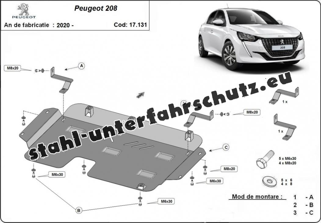 Hagelschutz für Peugeot 208 günstig bestellen