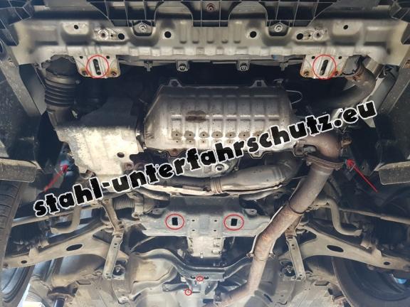 Unterfahrschutz für Schaltgetriebe aus Stahl für Subaru Forester 4
