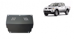 Unterfahrschutz für Kühler aus Stahl für  Mitsubishi L 200