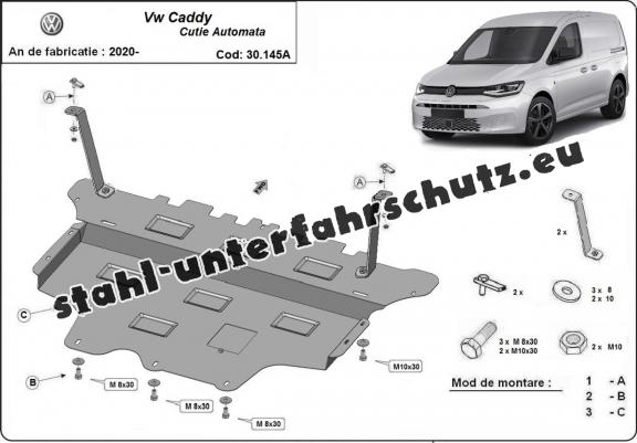 Unterfahrschutz für Motor der Marke VW Caddy - Automatikgetriebe