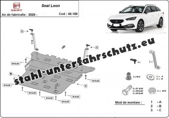 Unterfahrschutz für Motor der Marke Seat Leon