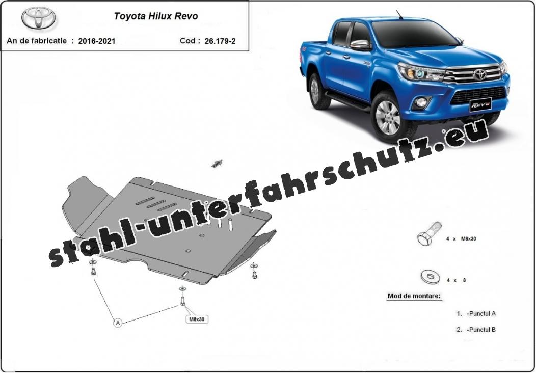 Unterfahrschutz für Motor der Marke Toyota Hilux Revo