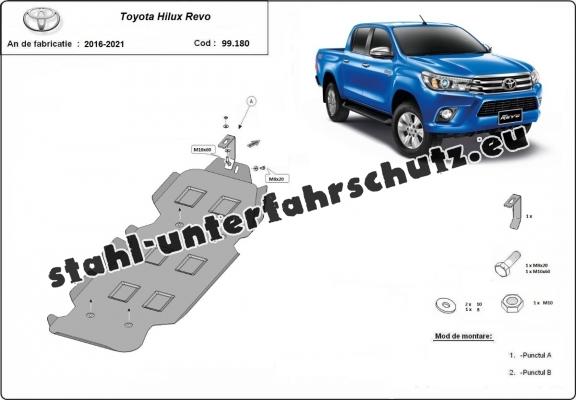 Stahschutz für Treibstofftank der Marke  Toyota Hilux Revo