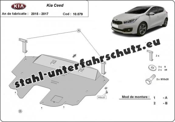 Unterfahrschutz für Motor der Marke Kia Ceed 