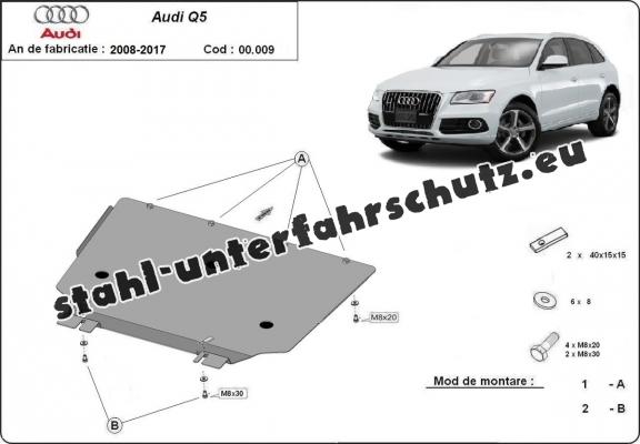 Stahl Getriebe Schutz für  Audi Q5