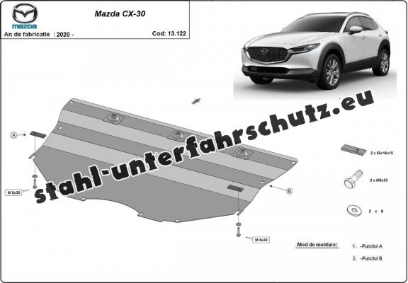Unterfahrschutz für Motor der Marke Mazda CX-30