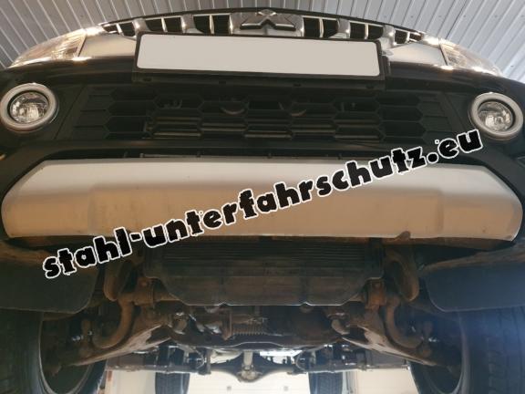 Kühlerschutz für unten aus Stahl für Fiat Fullback