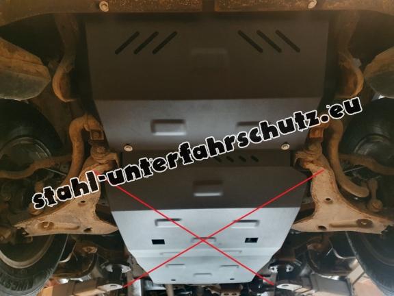 Kühlerschutz für unten aus Stahl für Mitsubishi L200