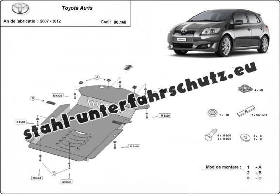 Unterfahrschutz für Katalysator/cat lock der Marke Toyota Auris
