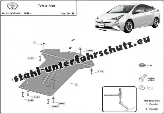 Unterfahrschutz für Katalysator/cat lock der Marke Toyota Prius