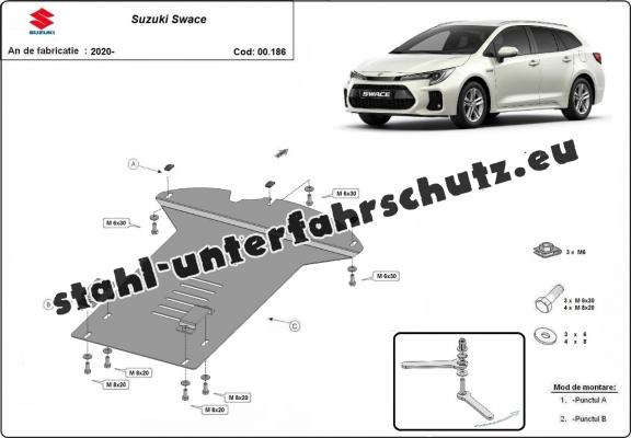 Unterfahrschutz für Katalysator/cat lock der Marke Suzuki Swace