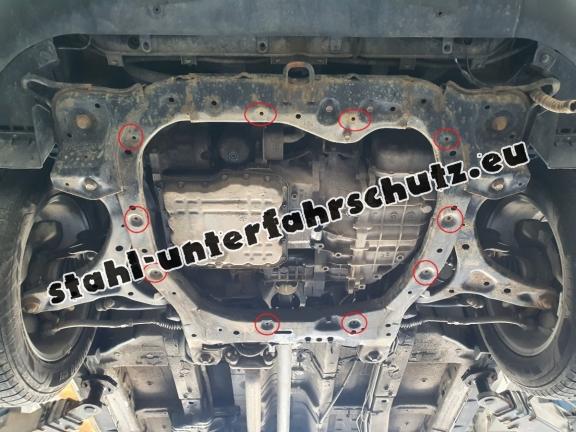 Unterfahrschutz für Motor der Marke Kia Sorento XM (Pre-facelift)