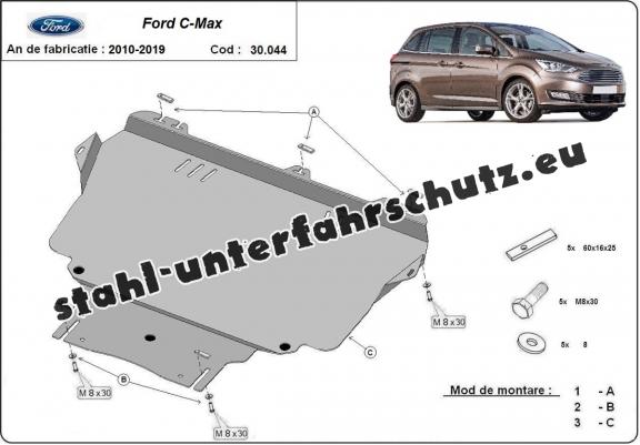 Unterfahrschutz für Motor der Marke Ford C - Max