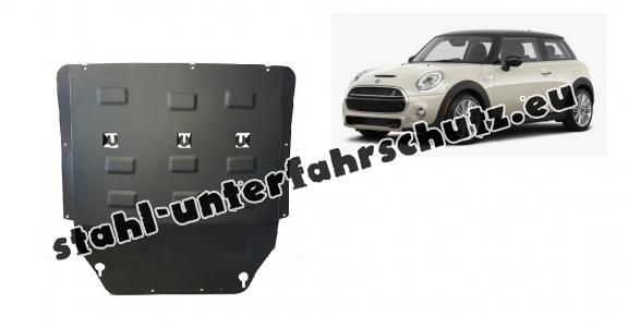 Unterfahrschutz für Motor und Getriebe aus Stahl für  Mini Cooper 