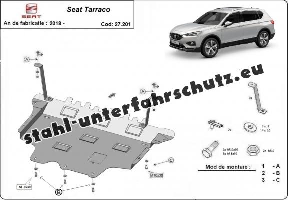 Unterfahrschutz für Motor der Marke Seat Tarraco