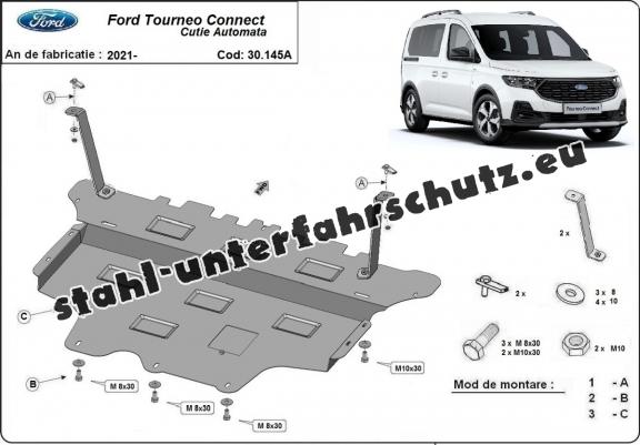 Unterfahrschutz für Motor der Marke Ford Tourneo Connect - Automatikgetriebe