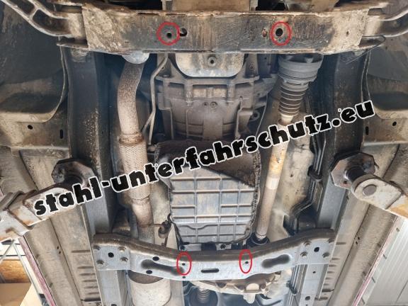 Getriebe schutz aus Stahl für Jeep Cherokee - KJ