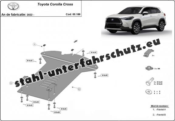 Unterfahrschutz für Katalysator/cat lock der Marke Toyota Corolla Cross