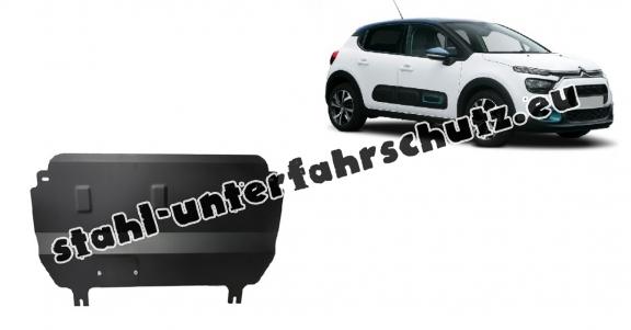 Unterfahrschutz für Motor der Marke Citroen C3