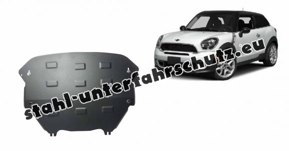 Unterfahrschutz für Motor und Getriebe aus Stahl für Mini Paceman R61