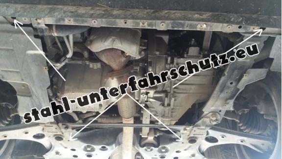 Unterfahrschutz für Motor der Marke Opel Combo D 